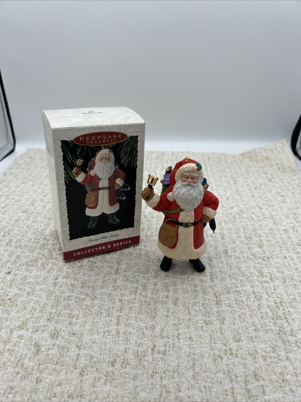 Hallmark Keepsake Merry Olde Santa Christmas Ornament Fourth in Series 1993